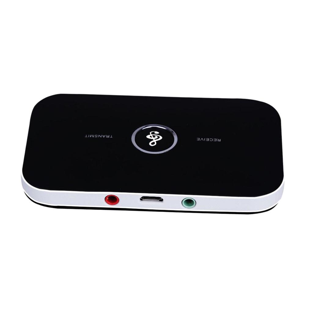 Nặng Bluetooth 2 trong 1 5.0 Transmiter và Đầu Thu A2DP Đen