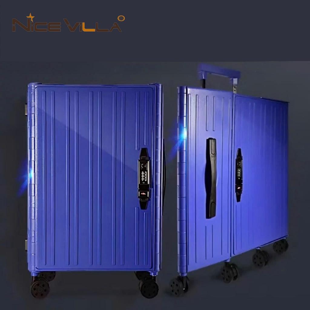 Vali Gấp Gọn NiceVilla Hàng Cao Cấp, Vali Xách Tay Máy Bay 20inch