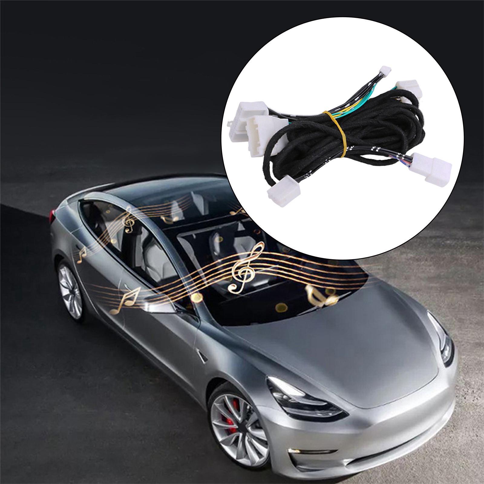Car Audio Inactive Activation Speaker Wire Harness Fits for