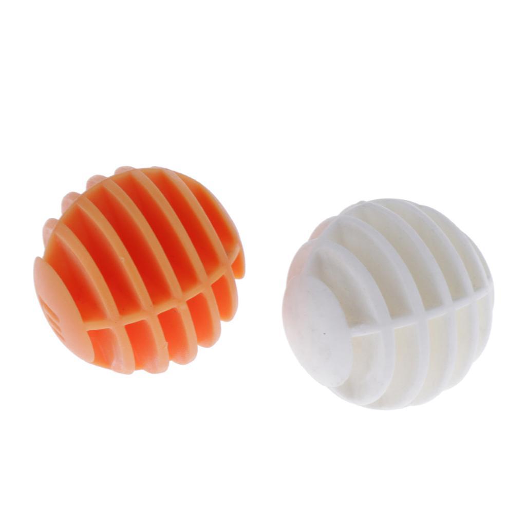2 Pieces Lightweight Soft Sponge Rainbow Indoor Practice Golf Training Balls