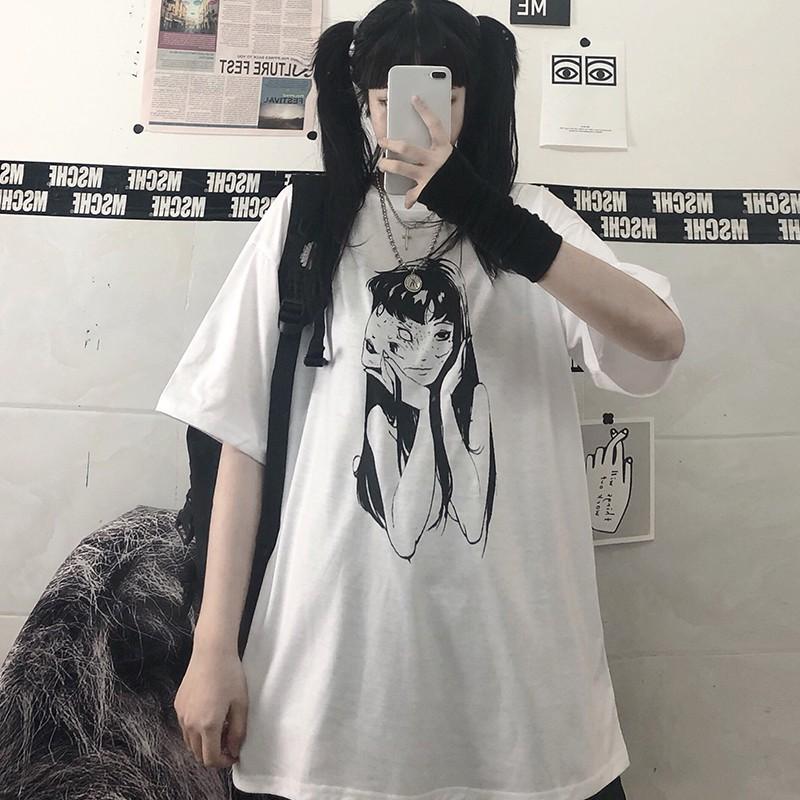 Áo thun nam nữ form rộng tay lỡ VHL035