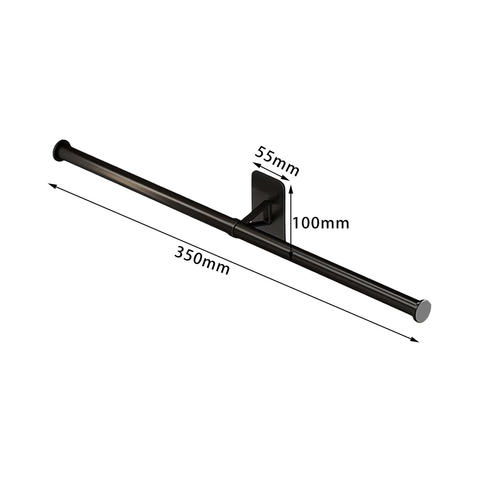 Towel Rack Shelves Bar Storage Organizer Wall Mount Rod Holder for Living Room Hotel