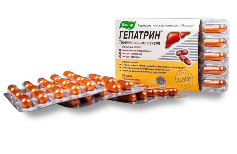 Viên bổ gan Gepatrin Evalar Nga (30vien)