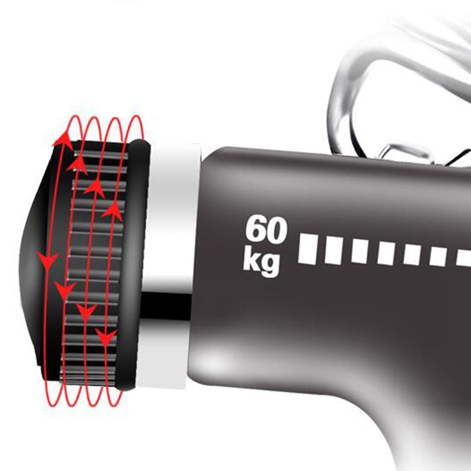 Hand Grip Strengthener Adjustable Wrist Forearm Gripper Exercise Black