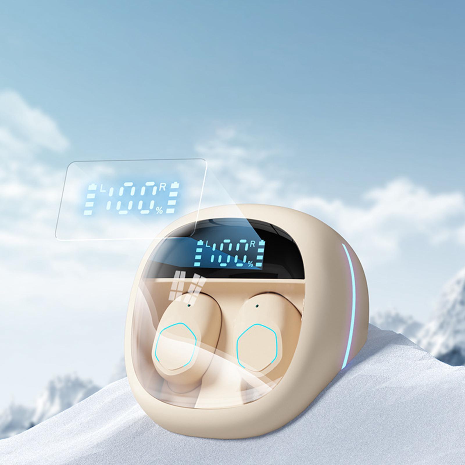 Wireless Earbuds Earphones ,Water Resistant ,Low Latency ,Noise Cancelling Headphones Sports Earbuds for Business Gaming Office