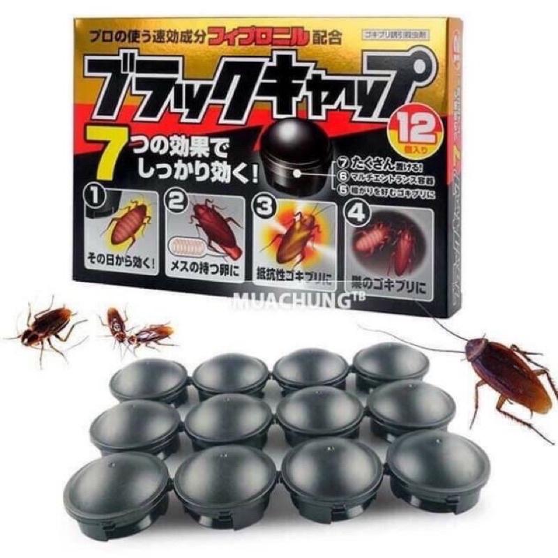 HỘP 12 VIÊN ĐUỔI GIÁN, CÔN TRÙNG TIỆN DỤNG, TẬN GỐC AN TOÀN