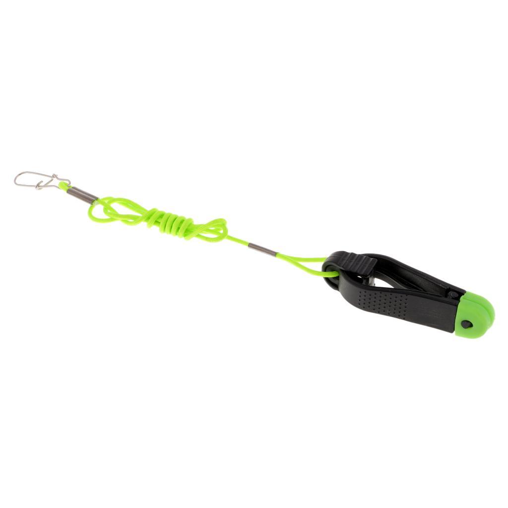 2pcs Power Grip Plus Downrigger Release Clip 17'' Leader Trolling Release Clip