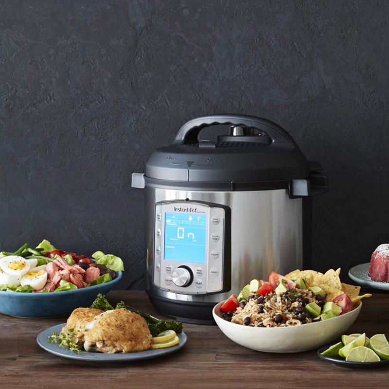Nồi Áp Suất Đa Năng Instant Pot Duo Evo Plus 10in1, 5.7l, 10 Chức Năng Nấu, Khóa An Toàn,  Màn Hình LCD,  Nhập Đức