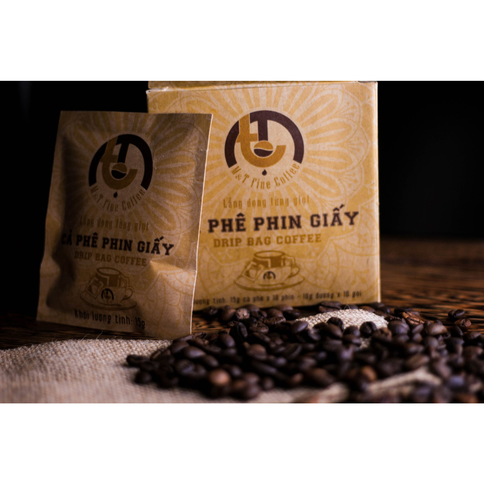 CÀ PHÊ PHIN GIẤY - HƯƠNG VỊ TỪ THIÊN NHIÊN ĐẬM CHẤT RANG MỘC MANG THƯƠNG HIỆU M&amp;T FINE COFFEE