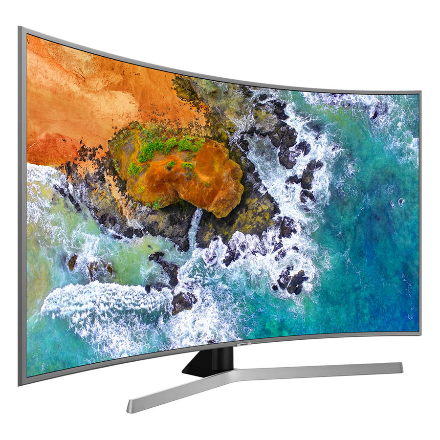 Smart Tivi Màn Hình Cong Samsung 55 inch UHD 4K UA55NU7500KXXV - Hàng Chính Hãng