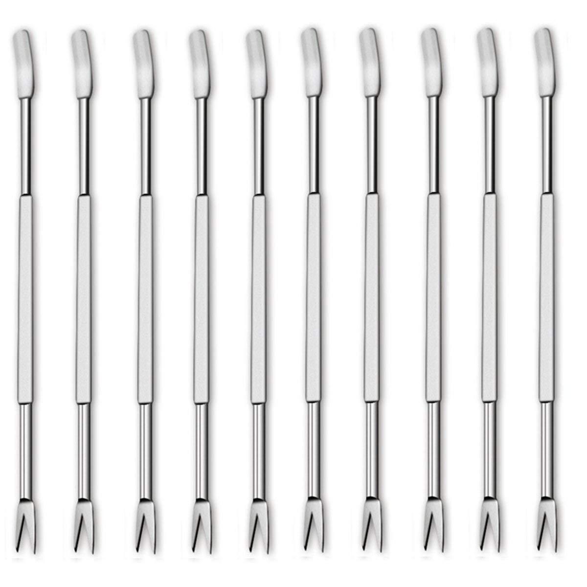 Bộ dụng cụ hải sản 20 phần với 10 người gọt vỏ tôm hùm và 10 dĩa, bánh quy hải sản cho tôm hùm, cua, quyền nuôi con, tôm, tôm, dao vỏ