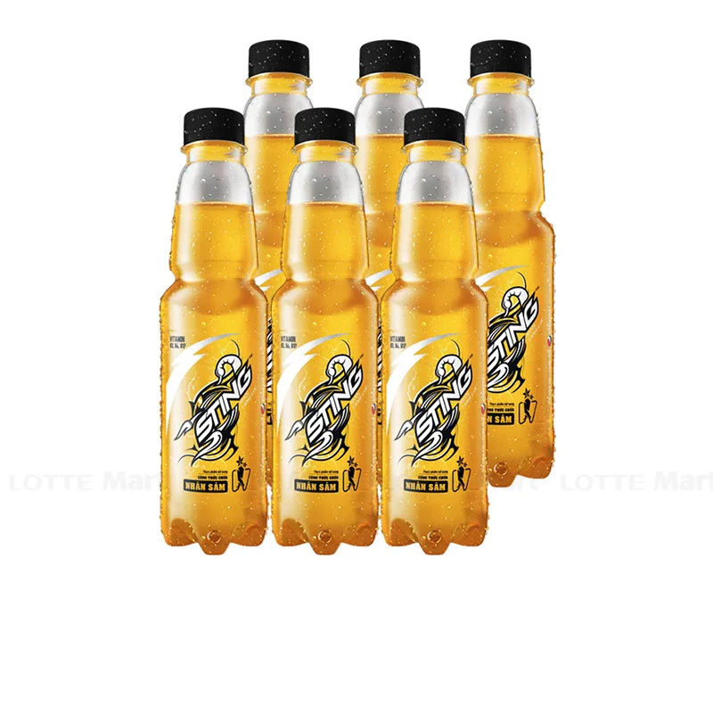 Lốc 6 Chai Nước Giải Khát Sting Vàng