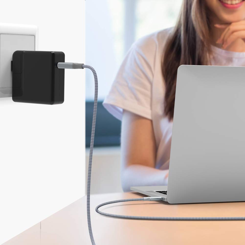 Dây Cáp Sạc Nhanh USB Type C to Type C 100W Dài 1.8M Chuyên Sạc iPhone 15, Macbook, Laptop, Smartphone CHOETECH XCC-1002-GY - Hàng Chính Hãng