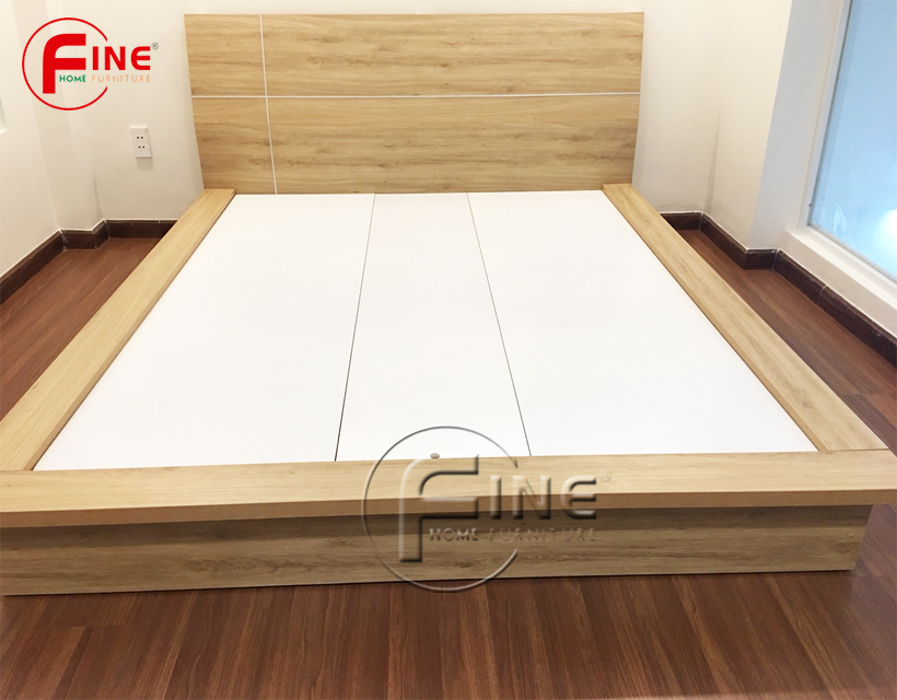 Giường Kiểu Nhật FINE FG055 (180cm x 200cm) Phong cách hiện đại sang trọng