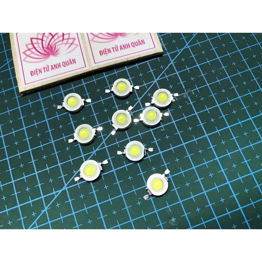 LED siêu sáng 1W Luxeon Sáng vàng ( 10 led )