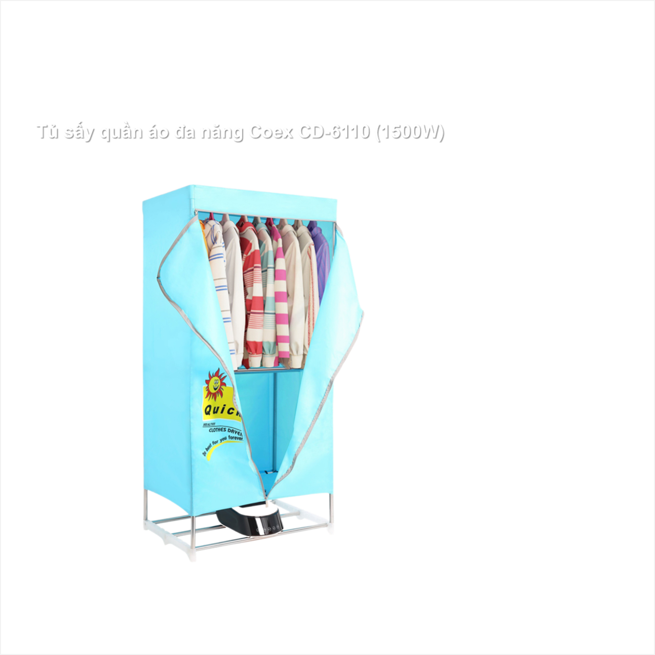 Tủ sấy quần áo đa năng Coex CD-6110 (1500W). Hàng chính hãng Bảo hành 24 tháng