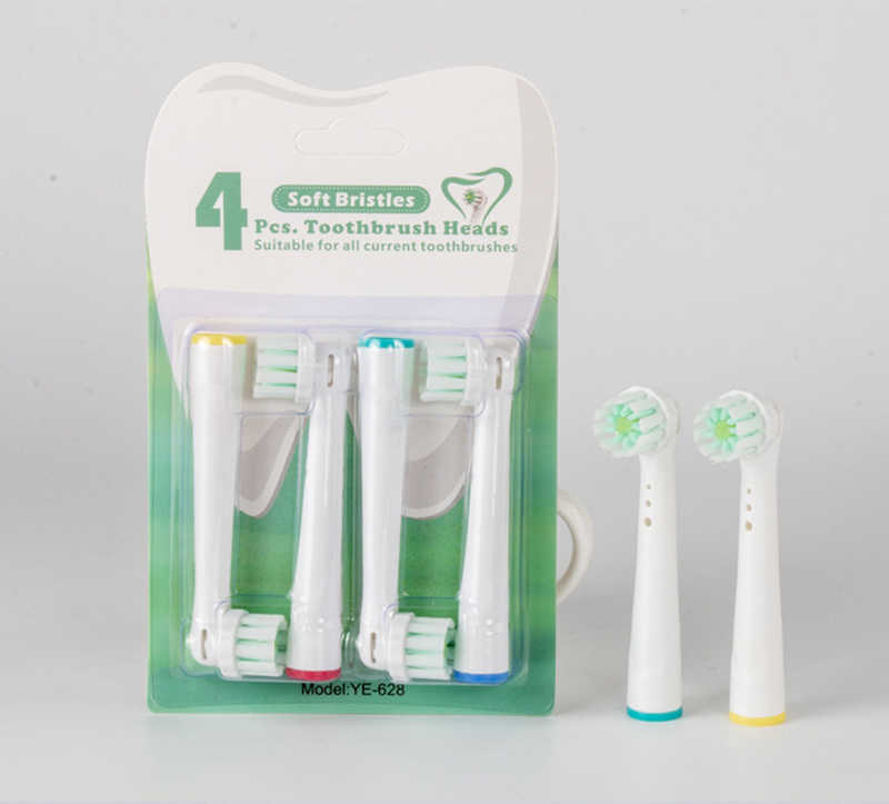 Bộ 4 Đầu Bàn Chải đánh răng điện cho mọi loại máy Braun Oral–B -YE628 Gum Care– Thế hệ mới Next Gen – Chăm sóc răng miệng toàn diện - Xuất xứ: Anh