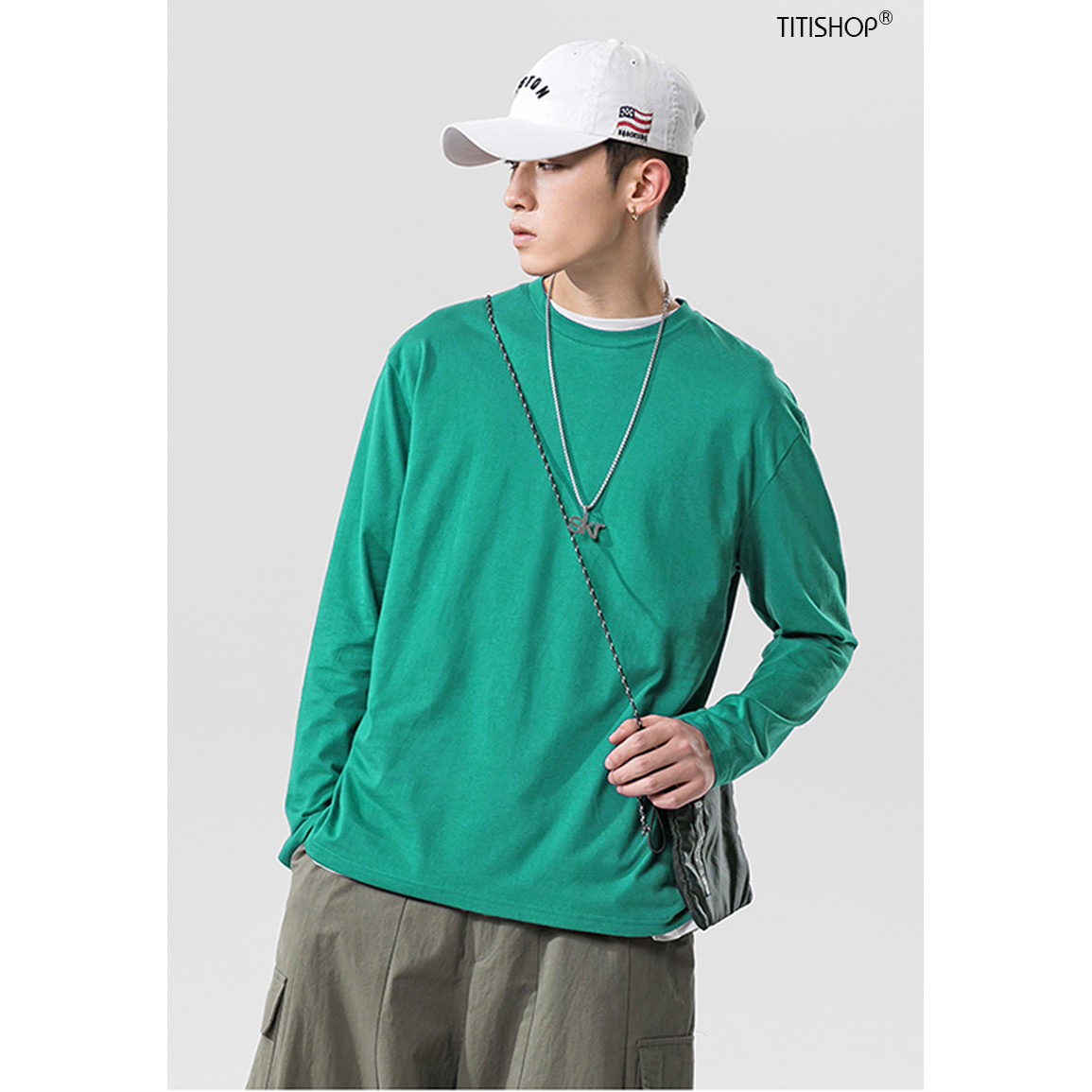 Áo thun tay dài Titishop ATN258