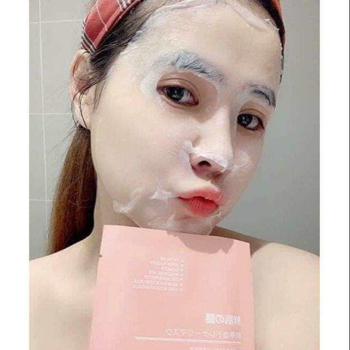COMBO HỘP 50 MIẾNG Mặt nạ tế bào gốc nhau thai cừu Rwine Beauty Stem Cell Placenta Mask