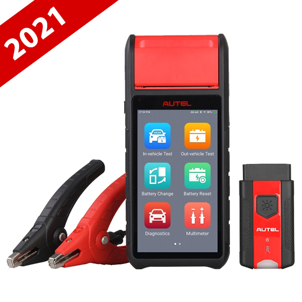 AUTEL MAXIBAS BT608 - Thiết bị kiểm tra bình ắc quy, dung lượng bình ắc quy, kiểm tra CCA, hệ thống điện, đọc và xoá lỗi đa năng - HÀNG CHÍNH HÃNG