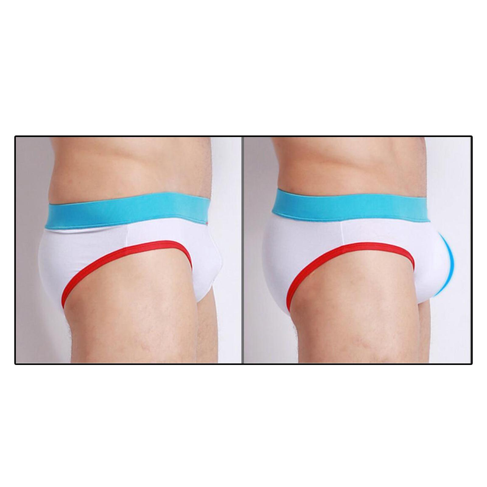 Soft Men's Underwear Bulge Enlarge Enhancing Cup Sponge Pad for Swimwear Brief Shorts Underwear Padded Swimming Trunks