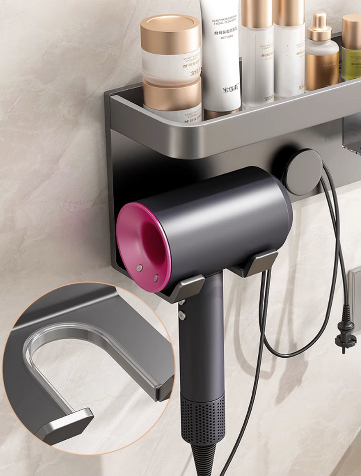 Giá Đỡ Máy Sấy Tóc Treo Tường Modan Topaz M2F Lắp Đặt Không Cần Khoan - Home Decor Furniture