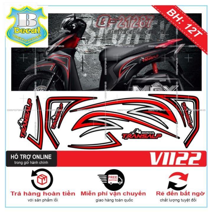 TEM XE VISION 2016 DÁN XE ĐEN