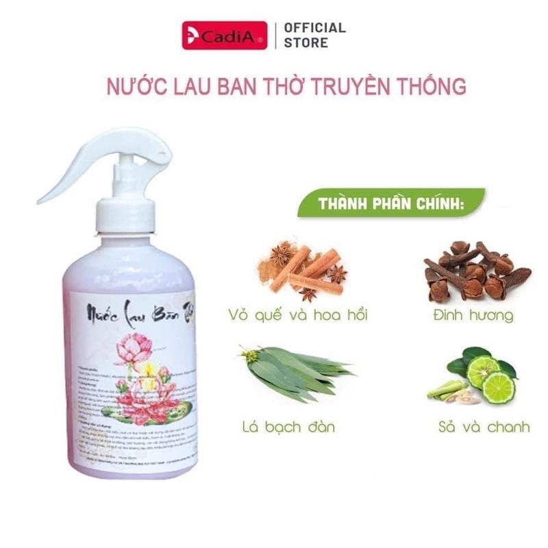 Nước lau bàn thờ, nước rửa bàn thờ thơm ngát tài lộc cả năm