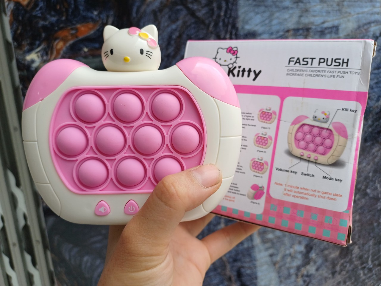 MÁY ĐỒ CHƠI THÔNG MINH POP IT ĐIỆN TỬ THẾ HỆ MỚI – MÁY CHƠI GAME BẤM NÚT THEO NHẠC