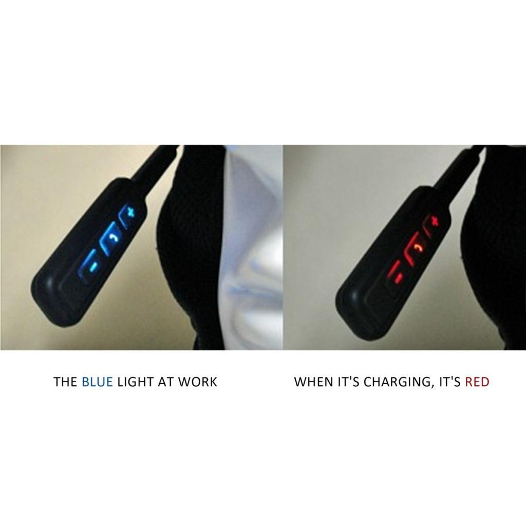 Interphone Bluetooth Headset+Bright White Motorcycle 3/4 Open Face Helmet M