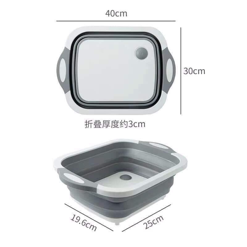 Combo 2 chậu gấp gọn thông minh siêu đẹp siêu tiện ích br00399