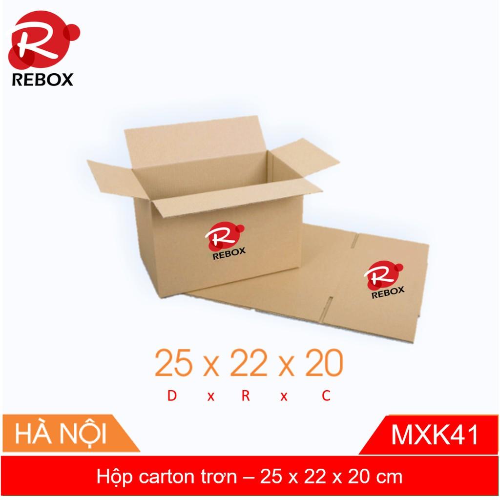 25x22x20 - Combo 20 Hộp carton giá rẻ