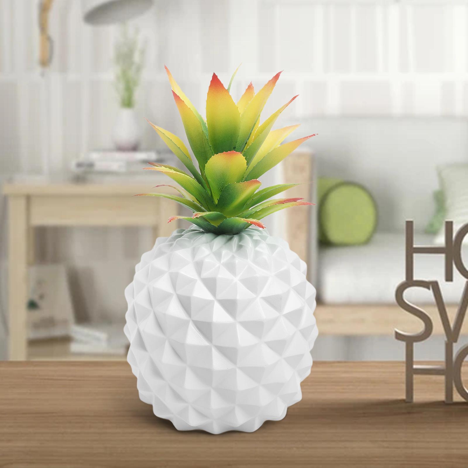 Resin Pineapple Ornament Home Decor Object Decorative Item for Desktop
