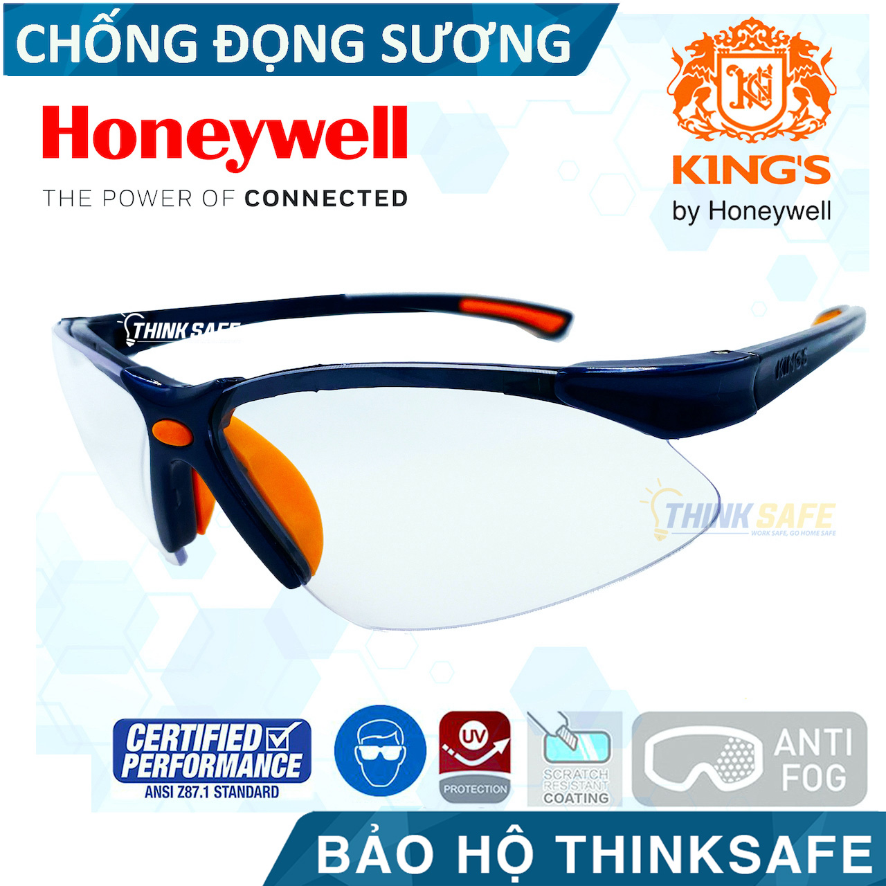 Kính bảo hộ Gateway Safety King’s KY311