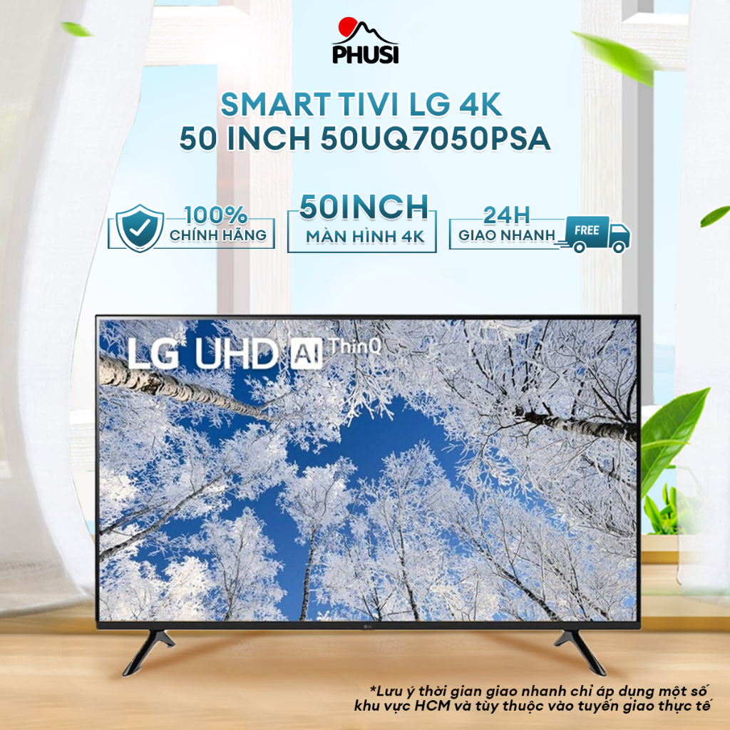 Smart Tivi LG 4K 50 Inch 50UQ7050PSA - Model 2023