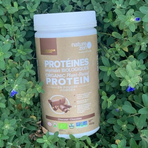 BỘT PROTEIN THỰC VẬT HỮU CƠ NATURE ZEN CAO CẤP - VỊ CHOCOLATE 468G