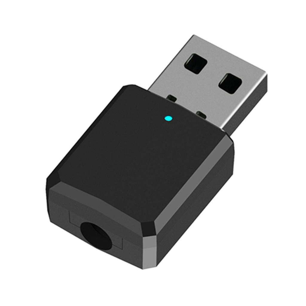 Brand New USB Bluetooth 5.0 Music Receiver Adapter 2 in 1 Car Kit Universal
