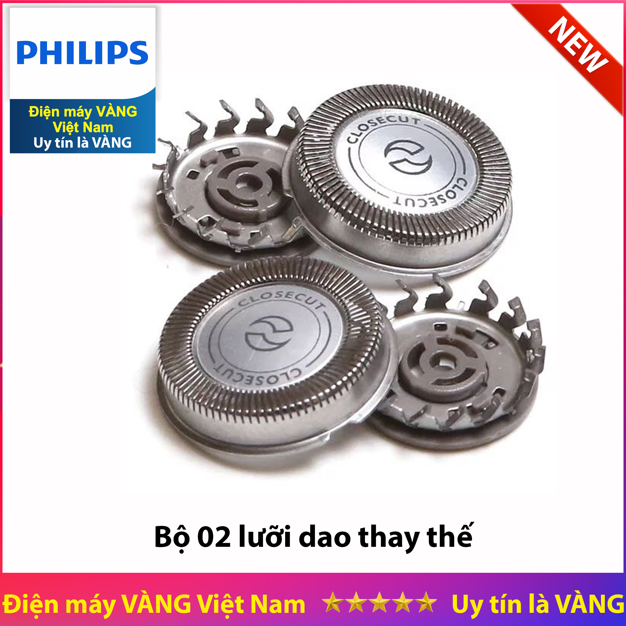 Phụ kiện dao cạo thay thế vừa với máy cạo râu PQ206 AT600 AT610 AT620 PQ182 PQ207 PQ208 PQxxx PQ187 PQ192 PQ197