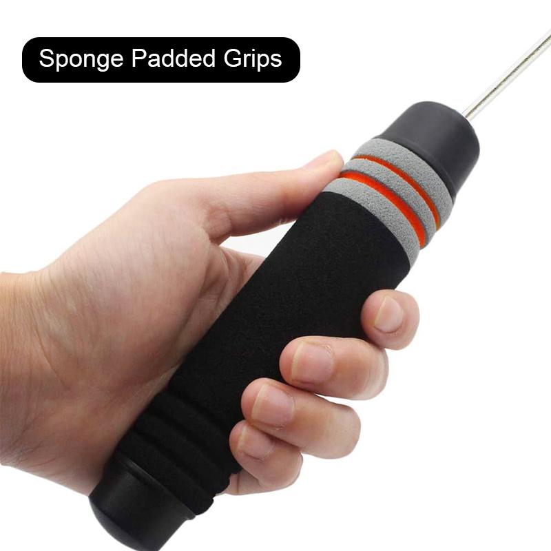 Không Dây Thể Thao Bỏ Qua Dây Nhựa PVC Bỏ Qua Dây Lượng Calo Tiêu Thụ Tập Gym Tập Thể Hình Cơ Thể Xây Dựng Tập Nhảy Dây Dành Cho Trẻ Em Người Lớn