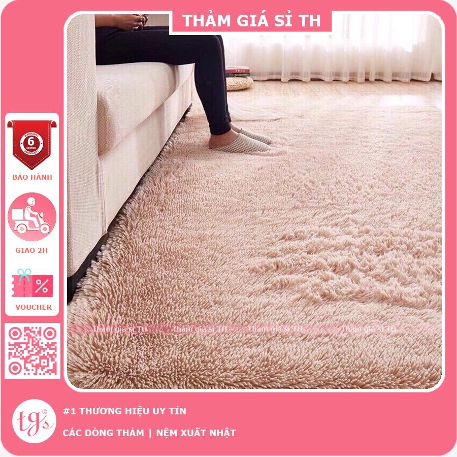 Thảm Lông Xù Cao Cấp | Loại Đế Dày | Thảm Trang Trí Phòng Khách - Phòng Ngủ - Thảm Trải Sofa - Thảm Dành Cho Bé