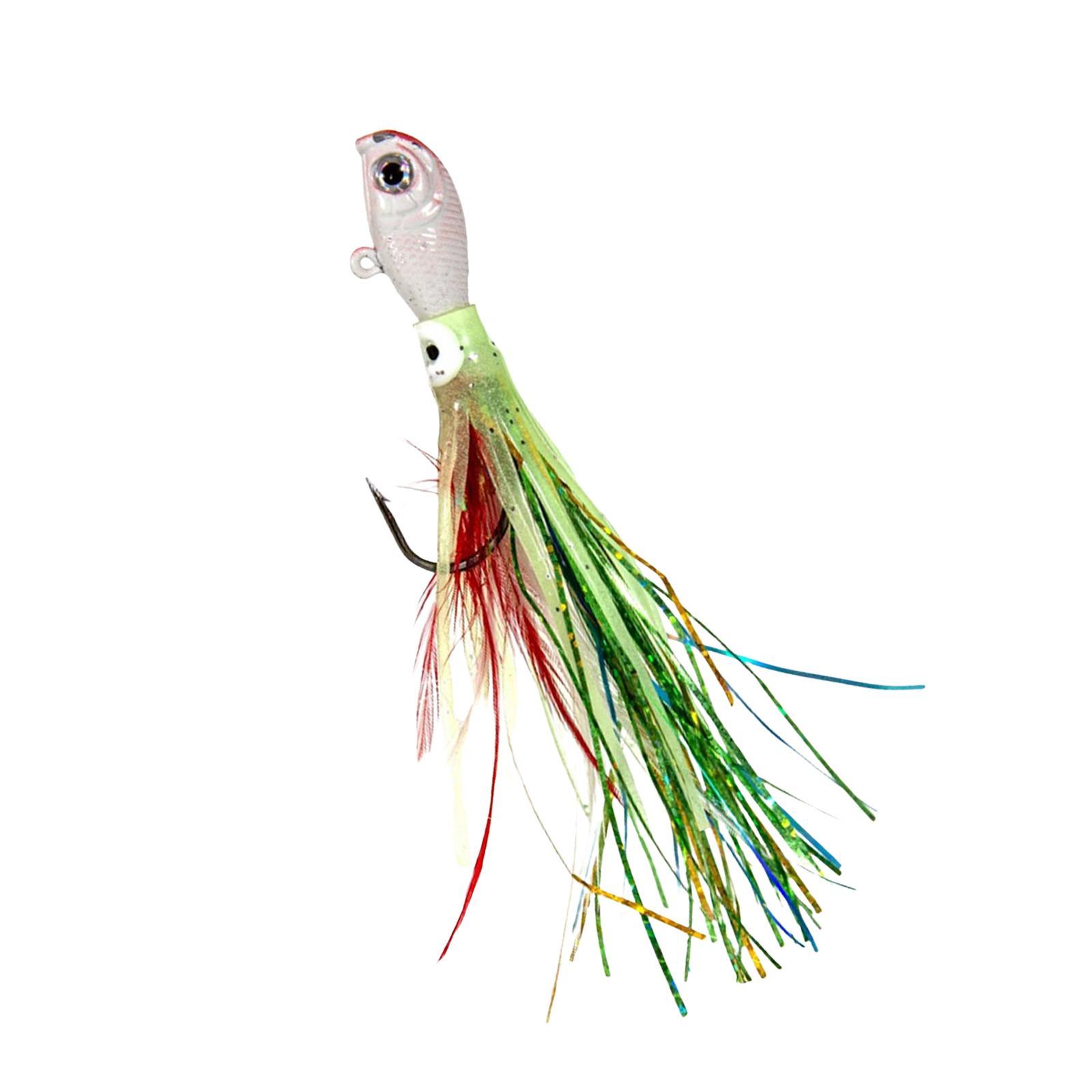 Luminous Lifelike Squid Skirt  Sea Fishing  Glow Fishing  Hook