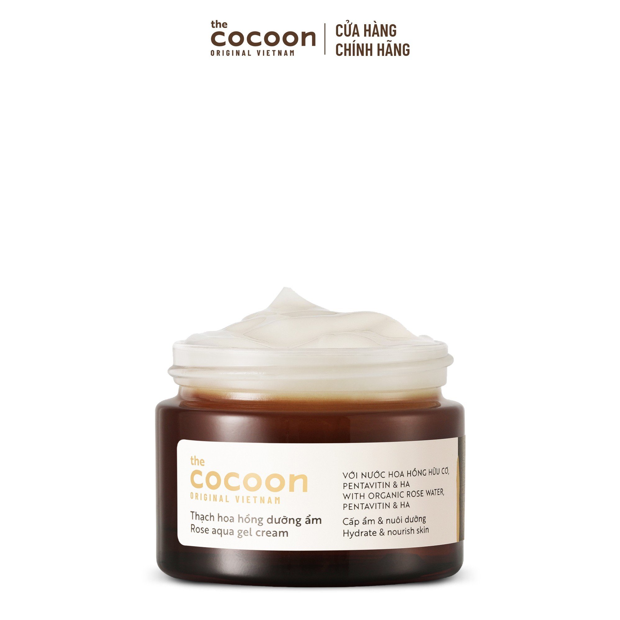 Thạch Hoa Hồng Dưỡng Ẩm Cocoon 30Ml