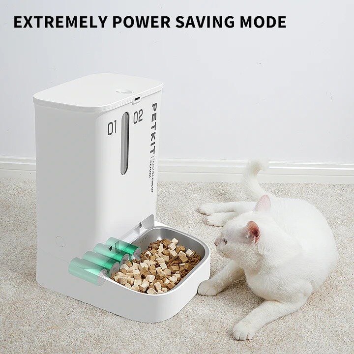 Petkit Fresh Elemnent Gemini Máy cho ăn tự động cho chó mèo 2 khay