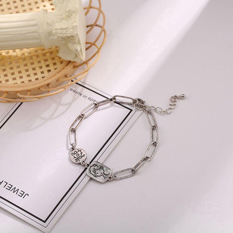 Vòng tay bạc thiết kế kiểu dáng đơn giản