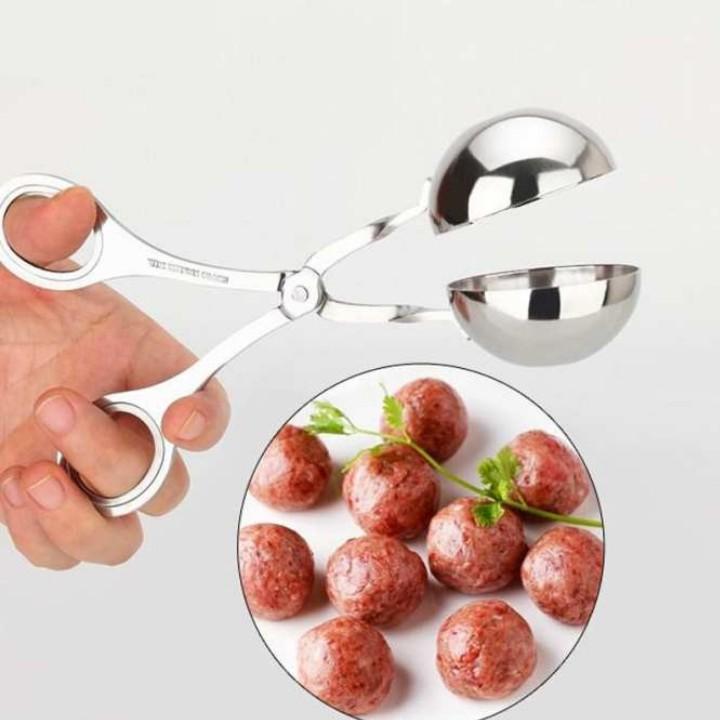 Dụng cụ kẹp chả viên thịt viên bằng inox cao cấp