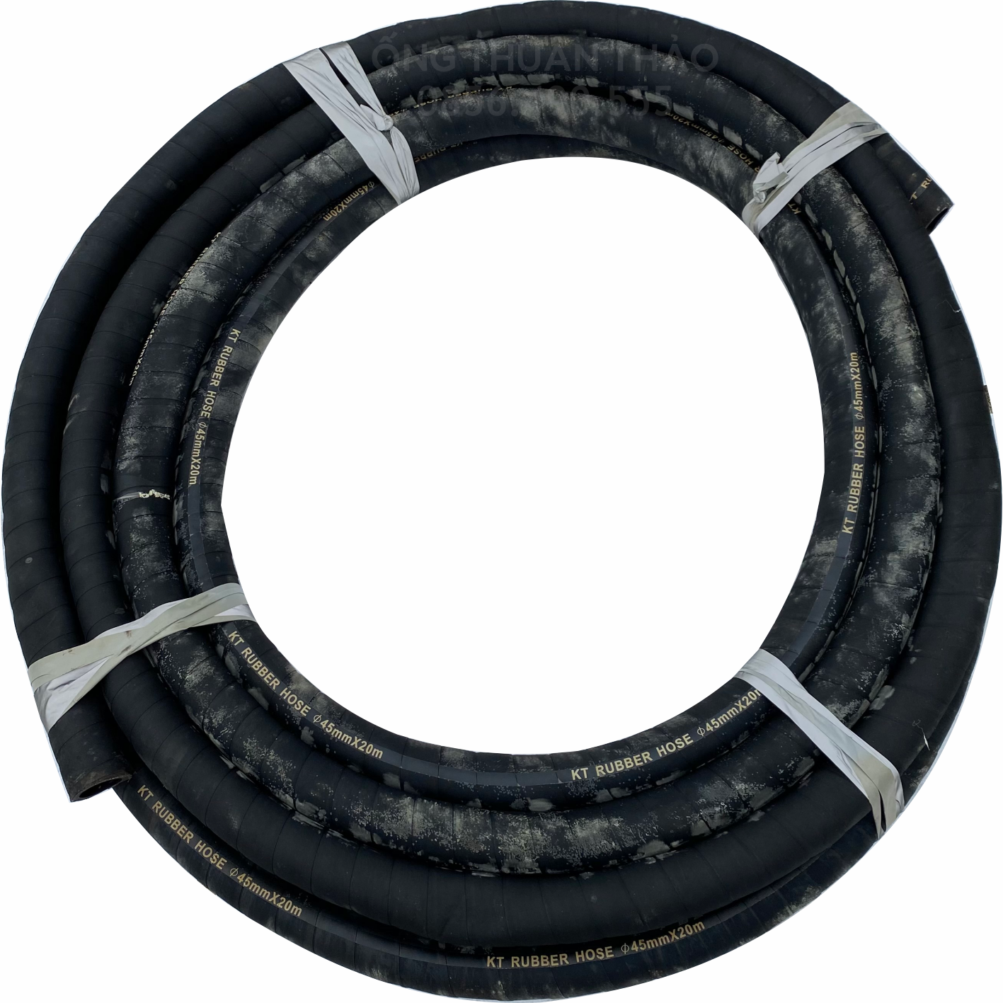 Ống Cao Su Bố Vải Phi 45mm cuôn 20 mét- Hàng Nhập Khẩu - Ống Thuận Thảo