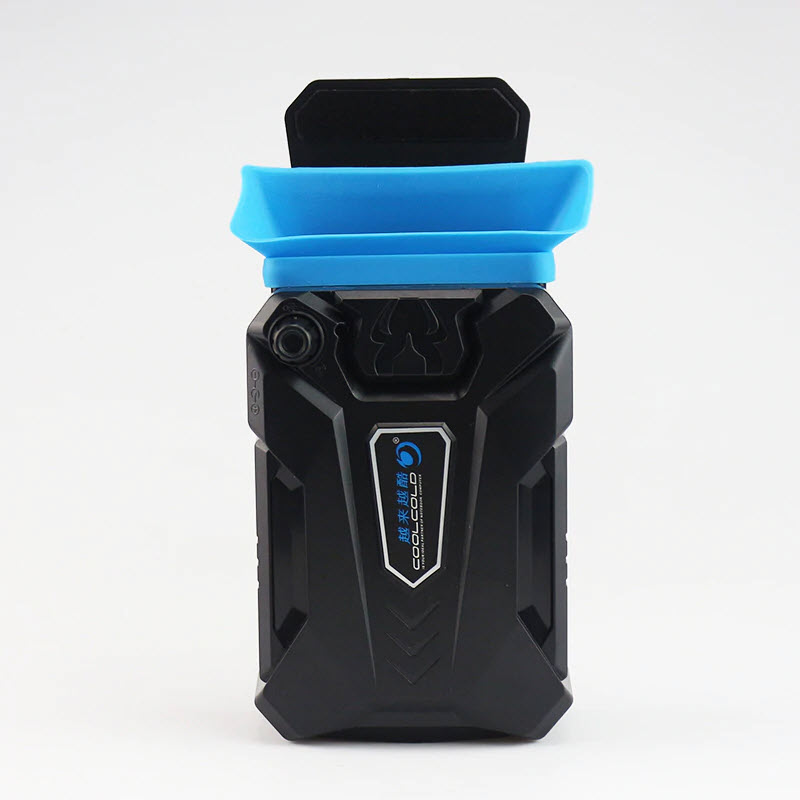 Quạt Hút Tản Nhiệt Laptop Chuyên Dụng Cao Cấp Cho Game Thủ CoolCold K27 Cắm Cổng USB - Kèm Bàn Di Chuột - Hàng Chính Hãng)