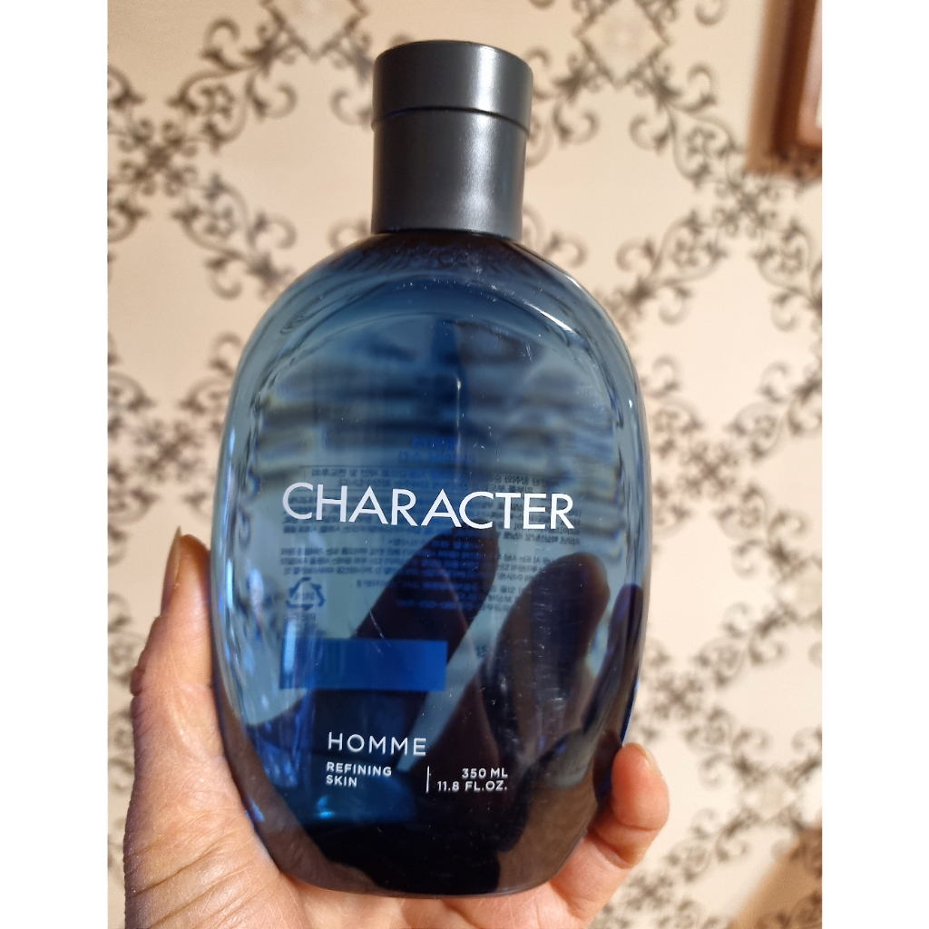 Nước hoa hồng nam trắng da se khít Character Refining Skin Hàn Quốc 350ml