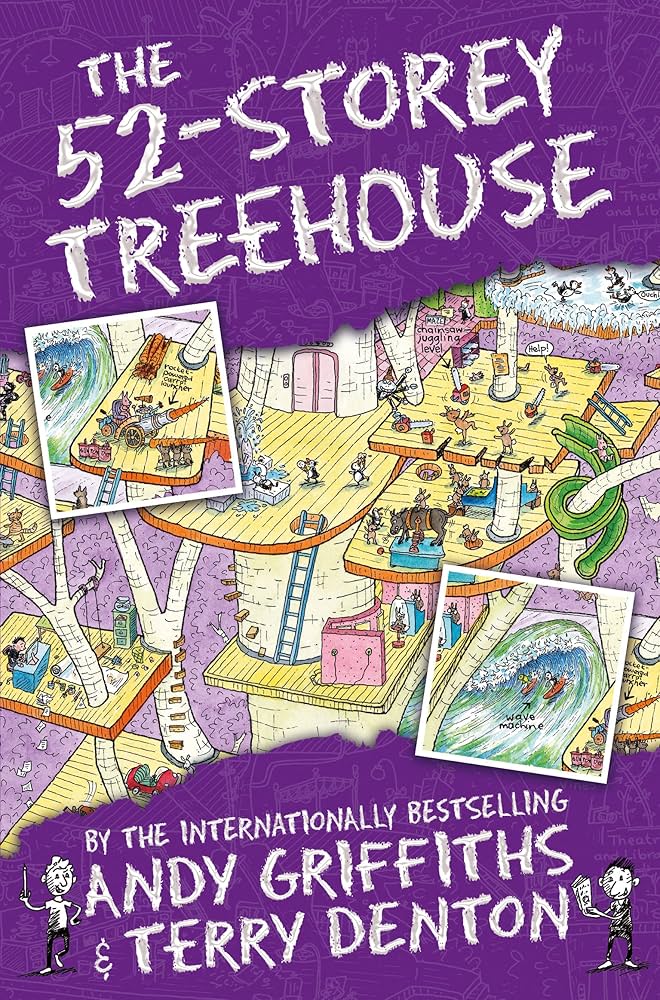 Sách - The 52-Storey Treehouse by Andy Griffiths - Sách Ngoại văn thiếu nhi