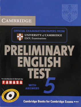 Cambridge Preliminary English Test 5 Student's Book with Answers